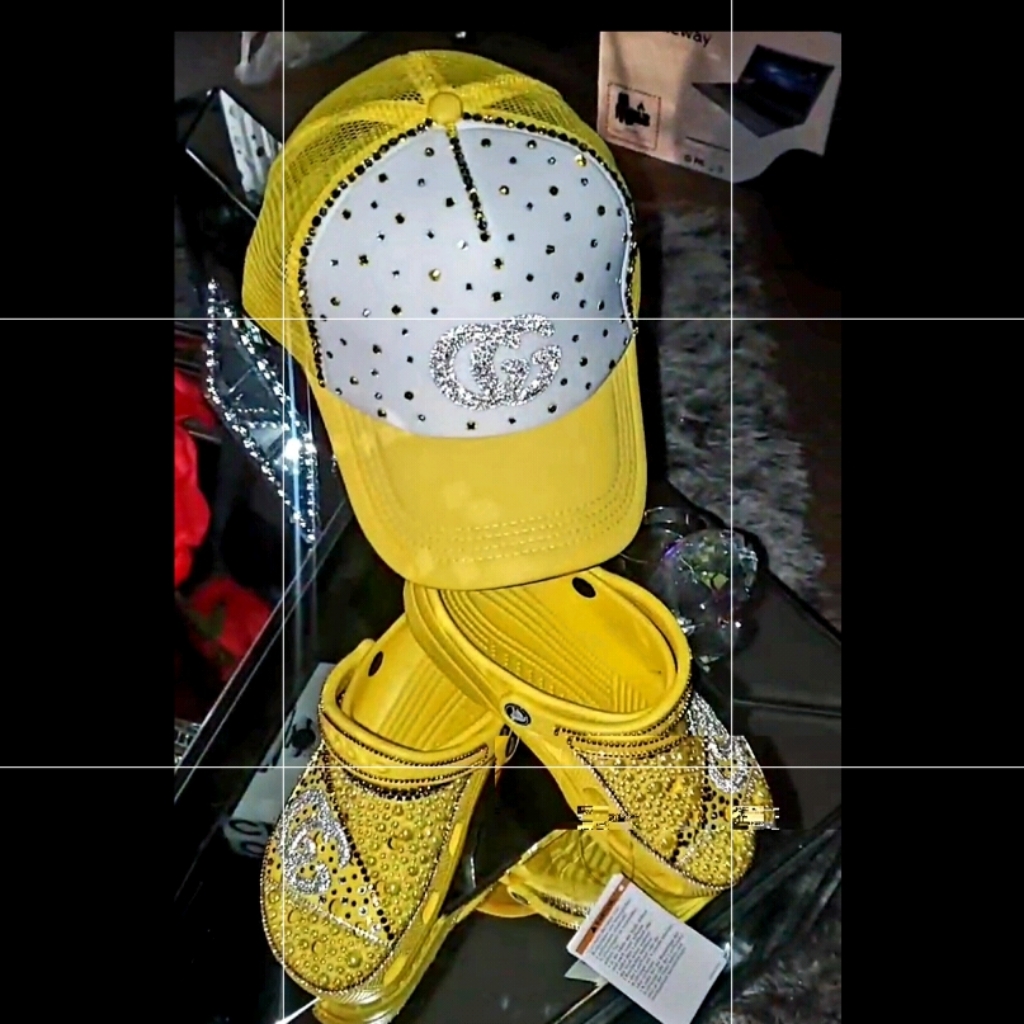 Custom Crocs & Hat